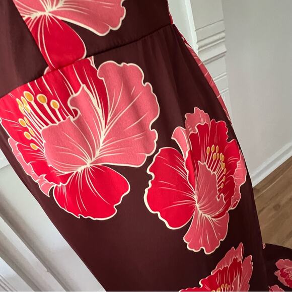 Formal Dress 12 Homecoming Gown Long Dress Maxi Y2K Fall Floral Special Occasion - Picture 3 of 13